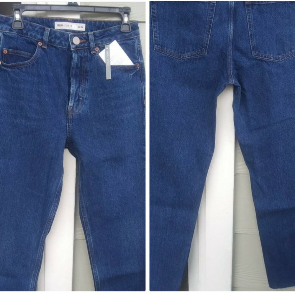 NEW Lot of 2 ASOS High Rise Jeans-Size 4 👖 - Picture 6 of 13